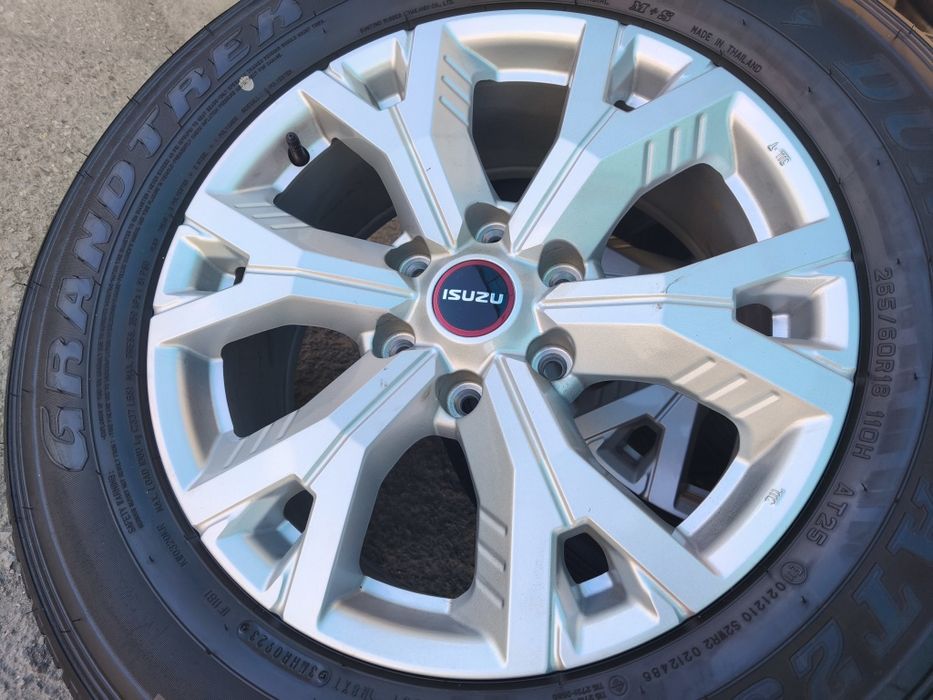 18" оригинални алуминиеви джанти за Isuzu D-max.