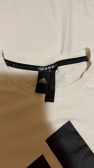 Бяла тениска Adidas