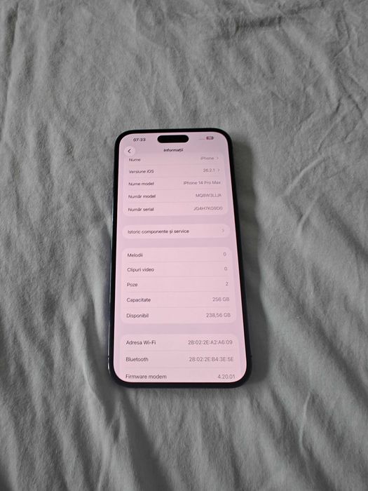 iPhone 14 Pro Max 256GB Blocat America Esim