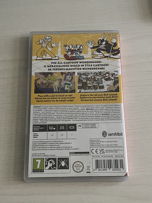 Cuphead за Nintendo Switch