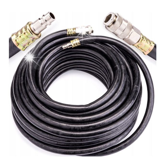 Furtun pneumatic pentru aer comprimat, lungime 20 metri, 20 bari, 10 x