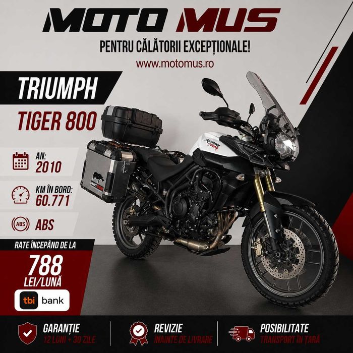 Motocicleta Triumph Tiger 800 ABS | T498236 | motomus.ro