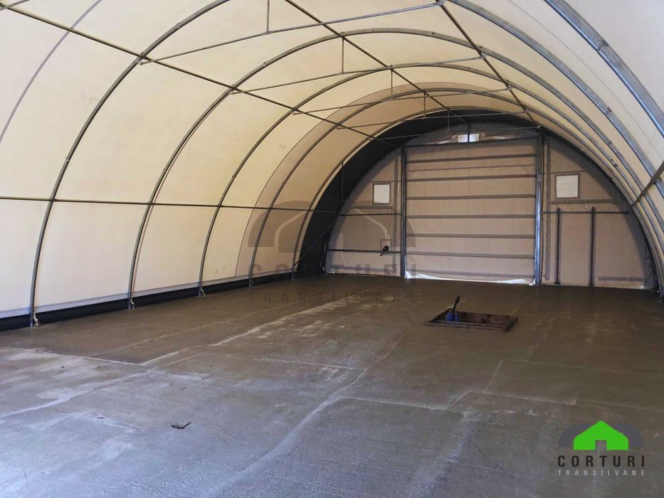 Cort industrial semirotund -  9,15 x 16 x 4,5 (m)