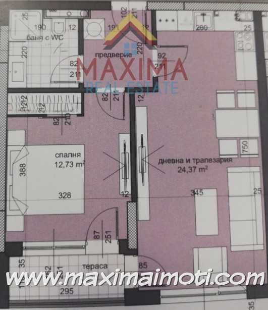 Продава се Двустаен апартамент в Пловдив, Тракия - 67 кв.м за 1239 €/кв.м - Снимка #4