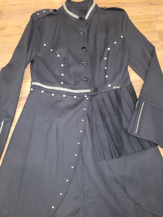 Черно манто Lucy