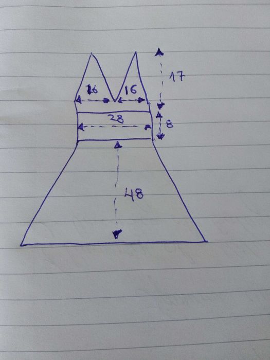 Нова италианска рокля за бал (М)