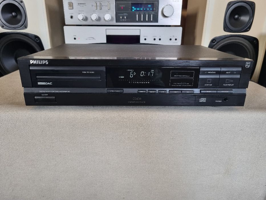 Cd Player Philips CD-600. TDA 1543. Perfect functional. Impecabil.