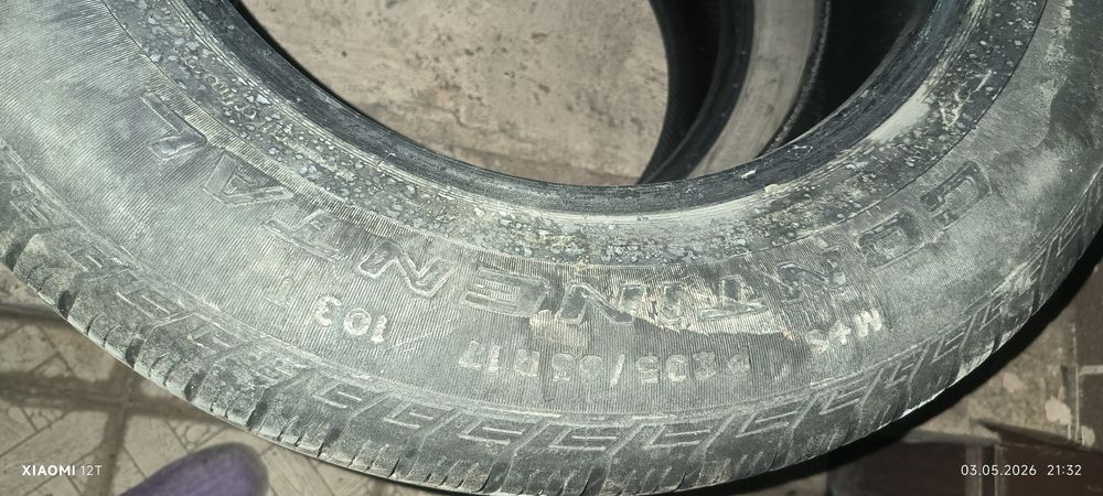 Продам резину на запаску на 17