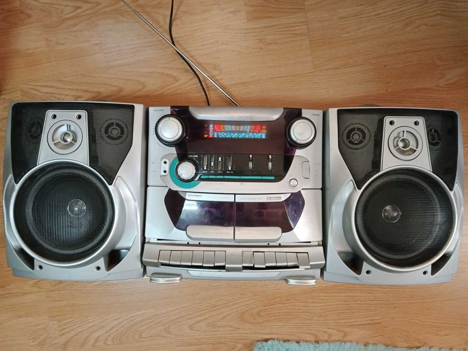 Radio casetofon dublu Domotec