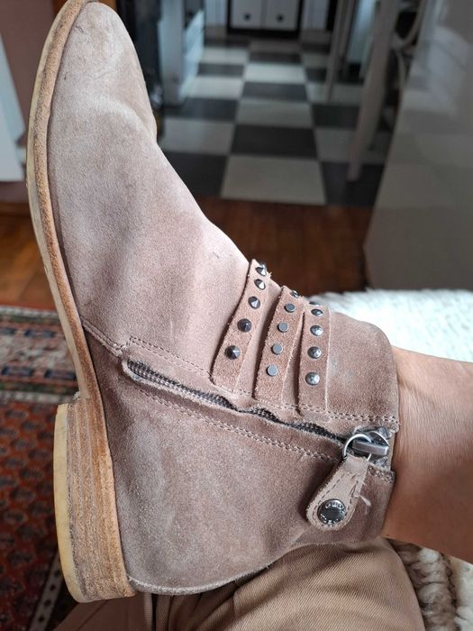 Боти Geox 37 естествен велур