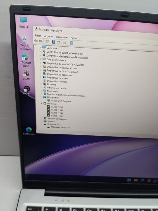 Laptop Amazon NiaKun 16 inch ,N100 ,alder lake ,16gb RAM ,ssd 1tb