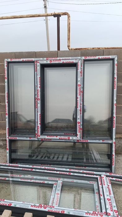 Пластик терезе витраждар