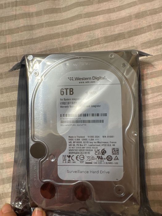 Жесткие диски для видеорегистратора