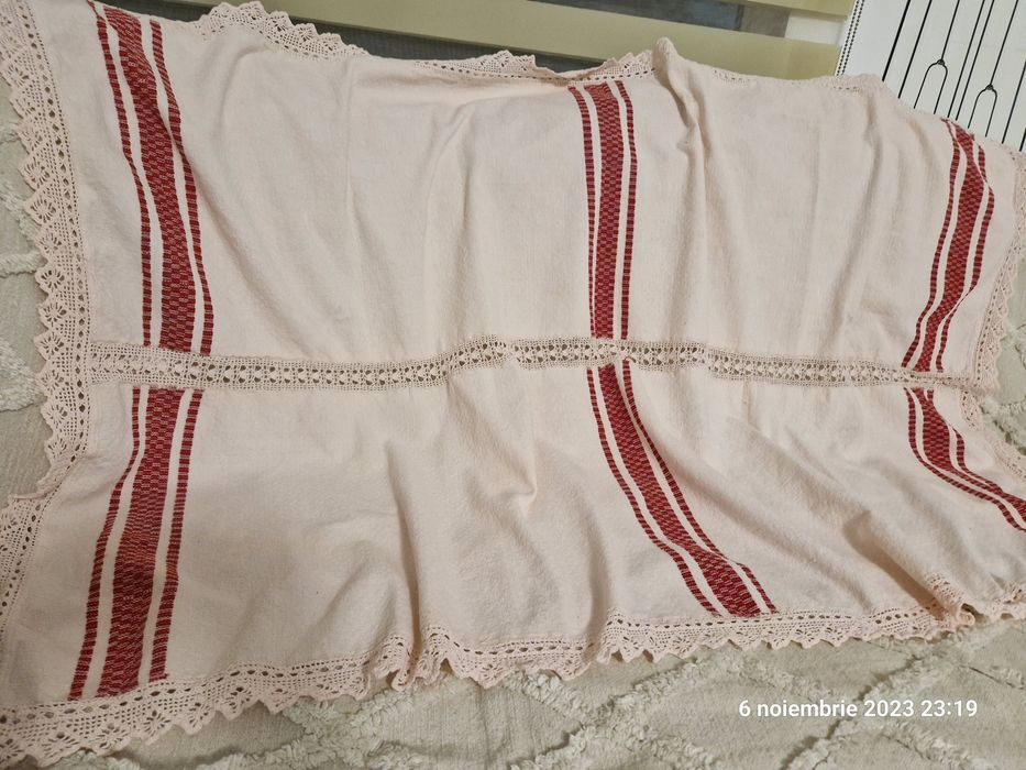 Fata de masa tesuta,Dantela lata crosetata manual