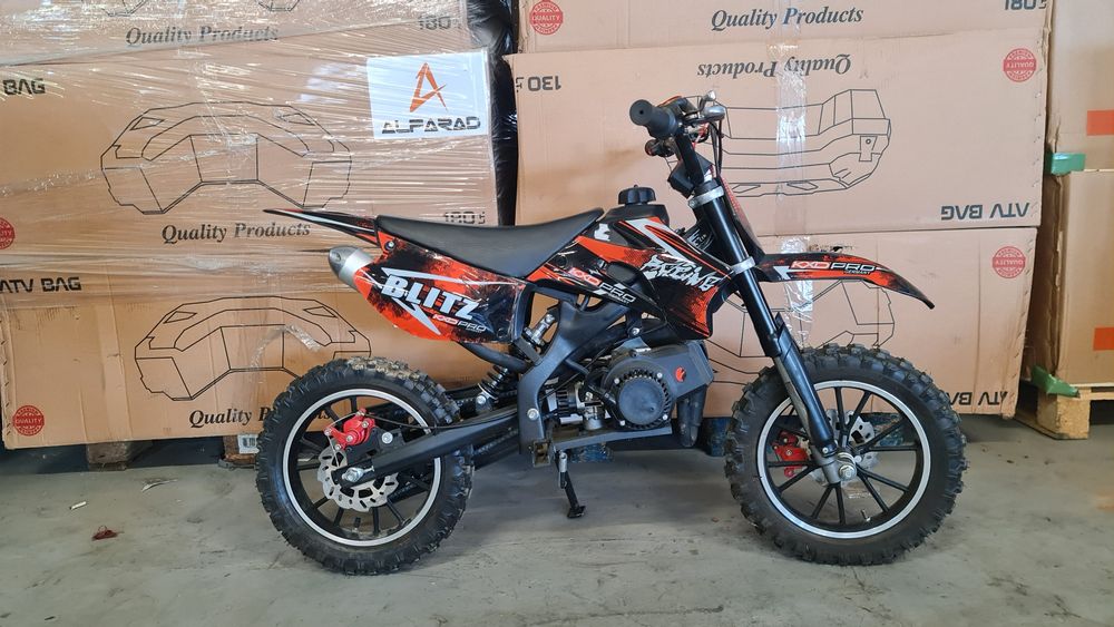 Cross jucarie pentru copii KXD 49cc 2 timpi Nou adus din Germania