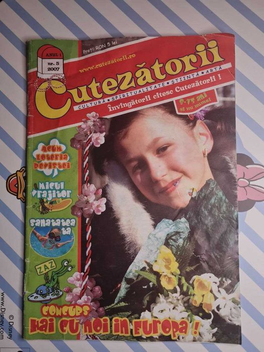 Revistă Cutezătorii – nr. 5 / 2007 – colecție rară