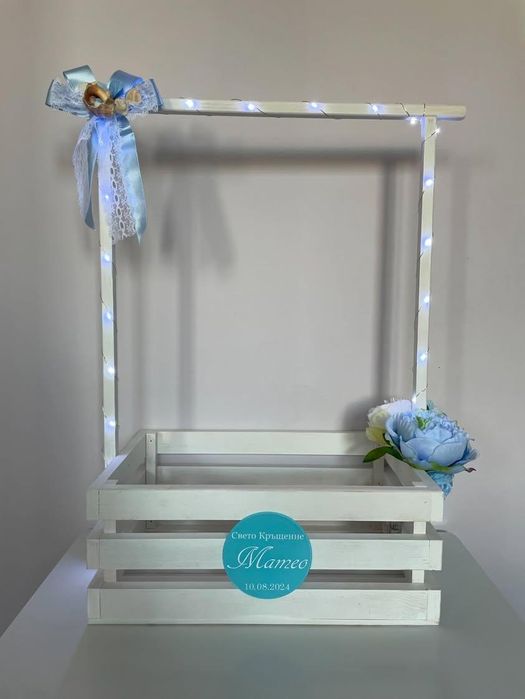 Бебешко гардеробче за кръщене