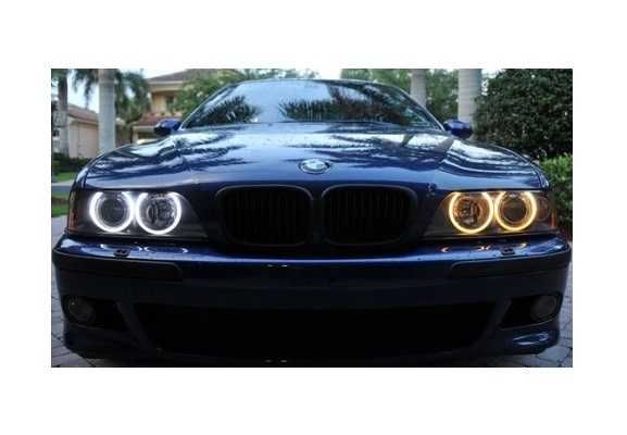 Ангельские глазки на БМВ Е39 (Белые/Оранжевые)