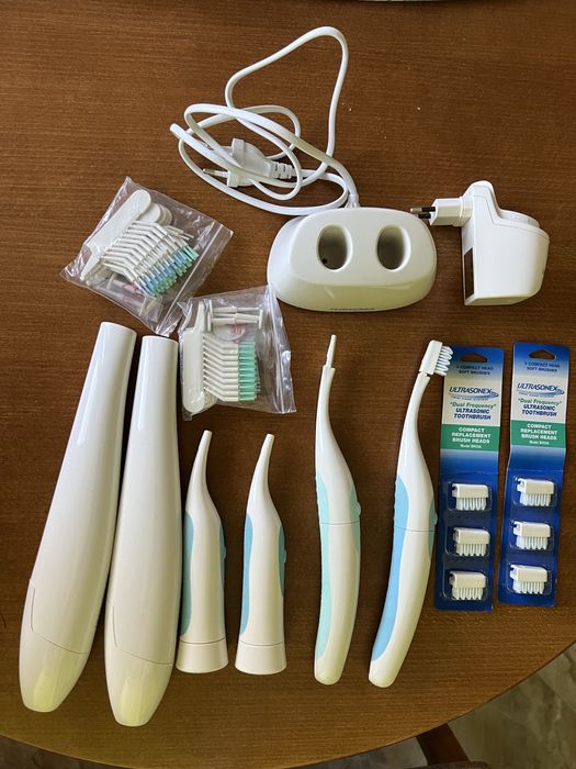 ULTRASONEX Електрически четки за зъби НЕИЗПОЛЗВАНИ