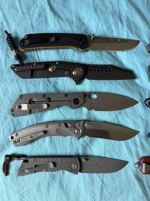 Briceag Microtech, Spyderco, Rockstead, Chaves