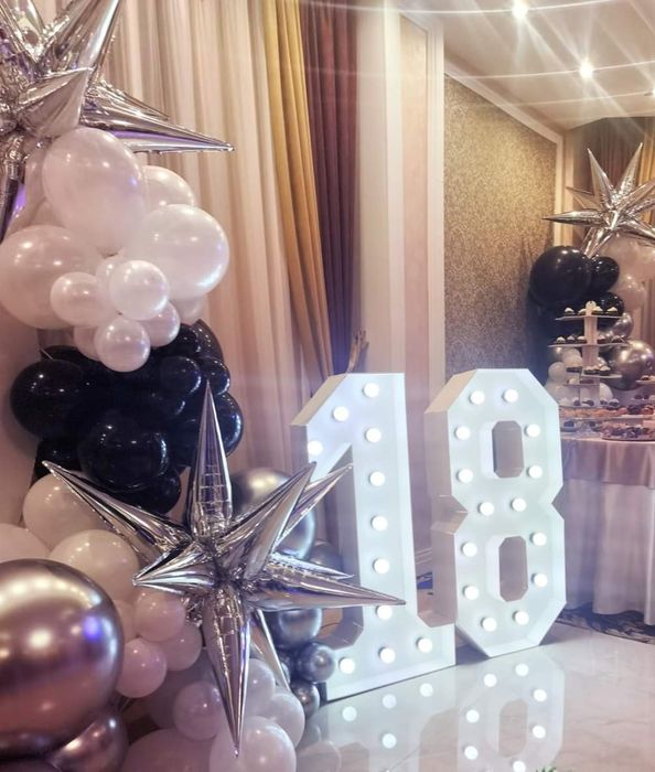 Mesaje luminoase si cifre 18 de inchiriat