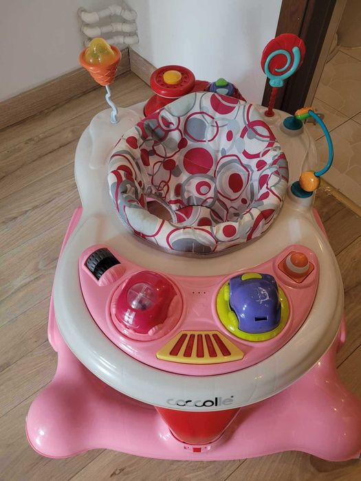 Premergator cu centru de activitati Coccolle Arlo Roz