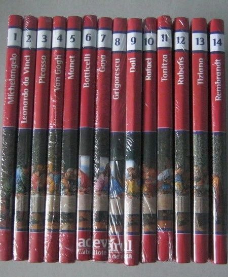 Colectia completa Pictori de Geniu - 14 volume Editura  Adevărul