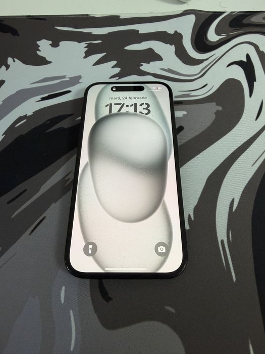 iPhone 15 128GB Black – Telefon personal – 87% Battery Health – Liber