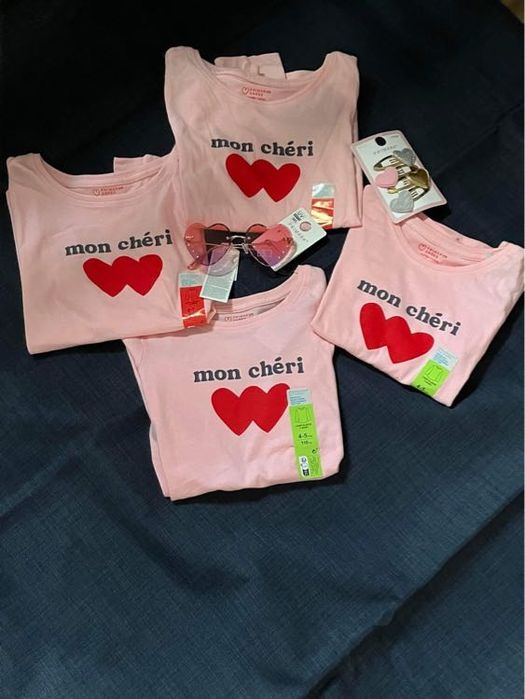 Детски блузи с дълъг ръкав , за момиче , Mon Cheri , 4-5,6-7г