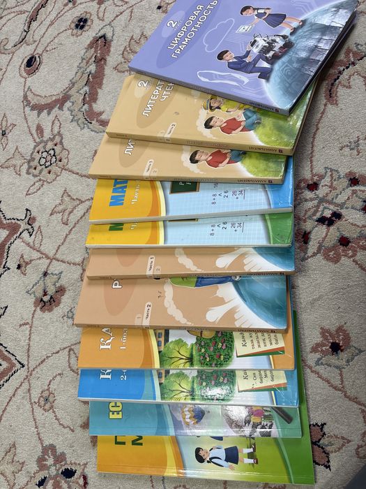 Книги 2 класа 11штук
