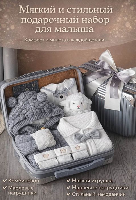 Премиальный подарочный набор для малышей