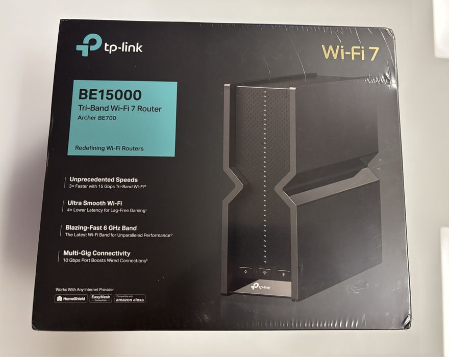 Tp Link router BE15000 archer BE700 sigilat
