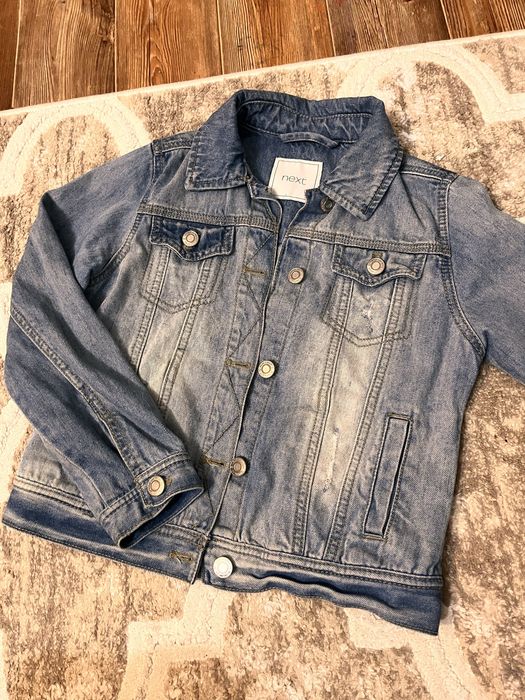 Джинсовка некст размер 128