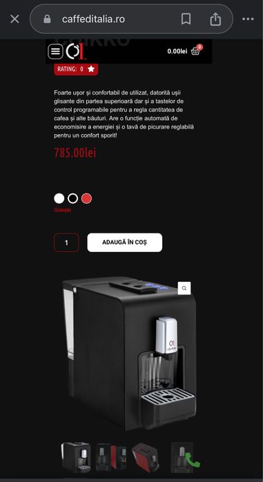 Aparat de cafea Chikko