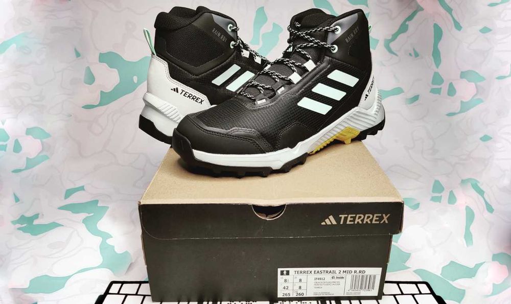 adidas Eastrail 2.0 Mid RAIN.RDY Hiking terrex осень зима ботинки