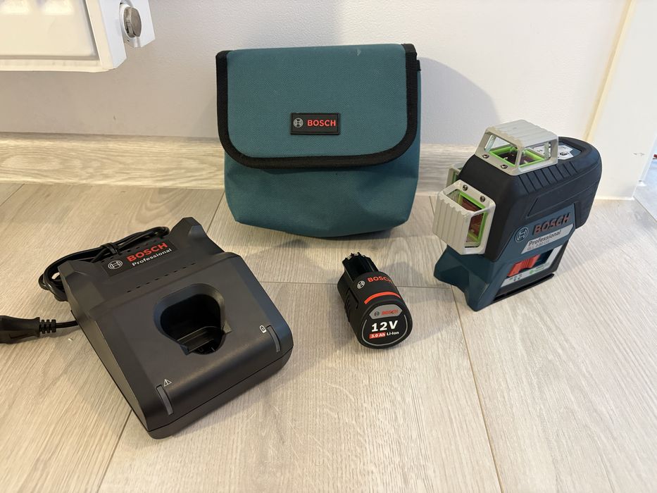 GLL 3-80 CG Nivela Laser verde Bosch 360 grade