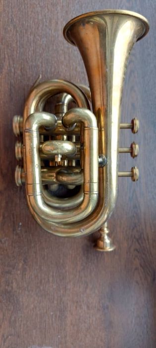 Музыкальный инструмент -Труба карманная