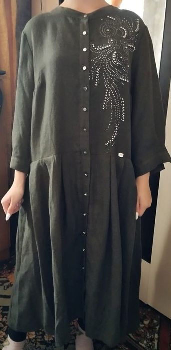 Женское платье-рубашка