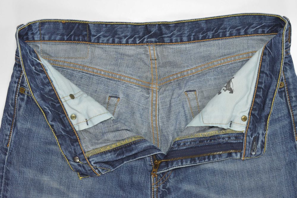 Blugi Levis 505 W34L30 Drepti De Barbati
