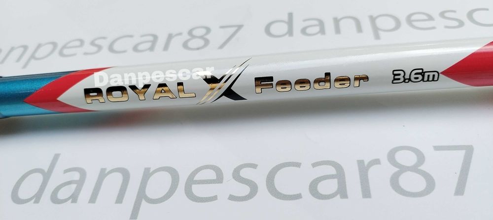 Lanseta fibra de carbon PRO FL ROYAL X Feeder 3,60 metri A:60-180gr