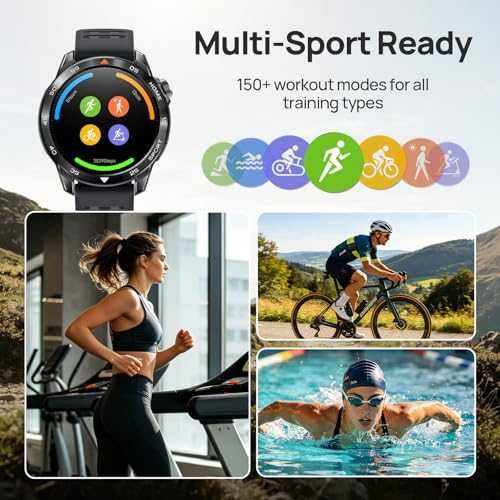 Спортен смарт часовник mibro GS Pro2 с Dual Band GPS и AMOLED