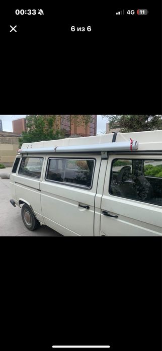Подъемная крыша на vw t3