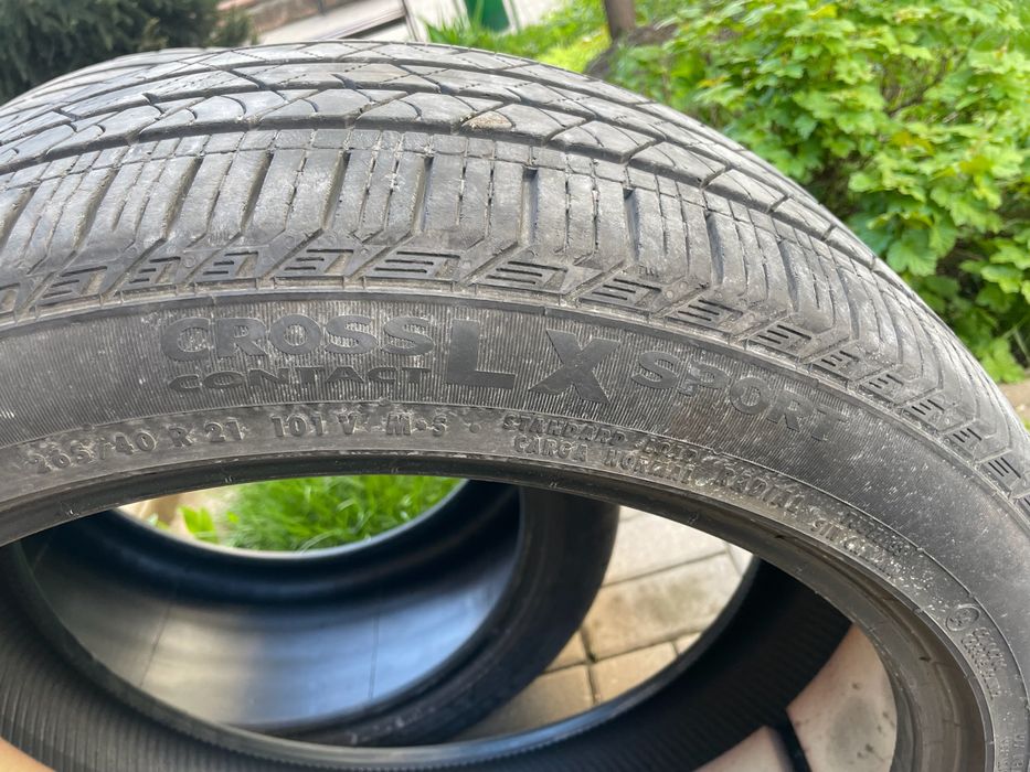 Летние шины 265/40/21 continental