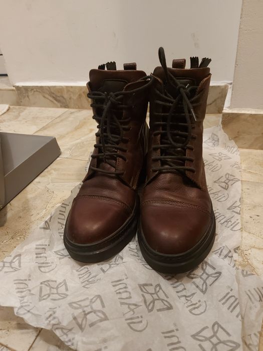 Дамски боти естествена кожа на Gianni/ Джианни,  39 номер