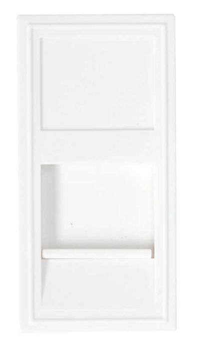 Вставка под модули KeyStone, 1 порт, 45х22,5мм