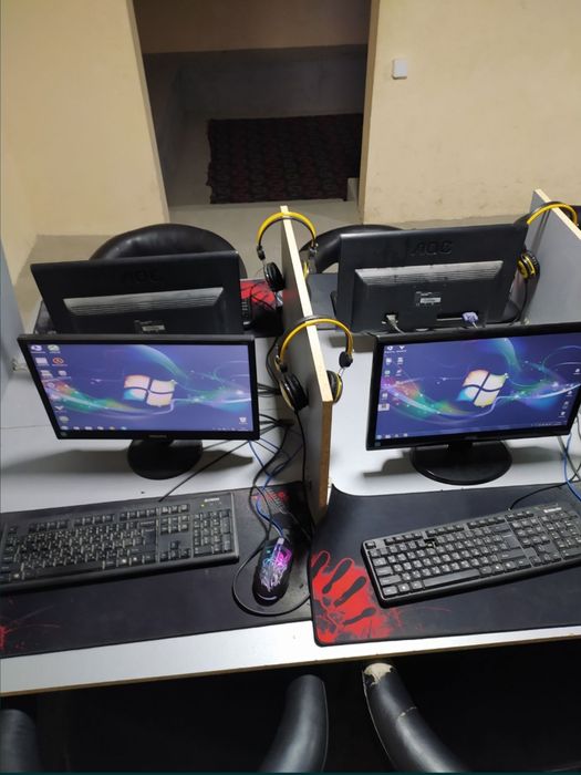 10dona Kompyuter klub uchun tayyor yeg'ilgan