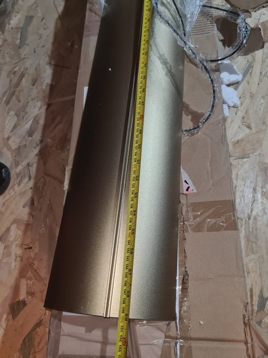 Lampa suspendata gold și rose gold