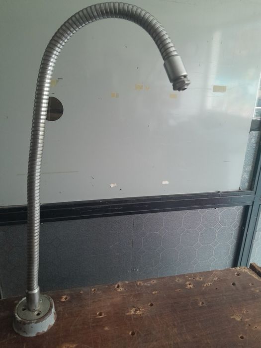 Метално гъвкаво рамо (гъша шия) за работна лампа/осветление - 65 см