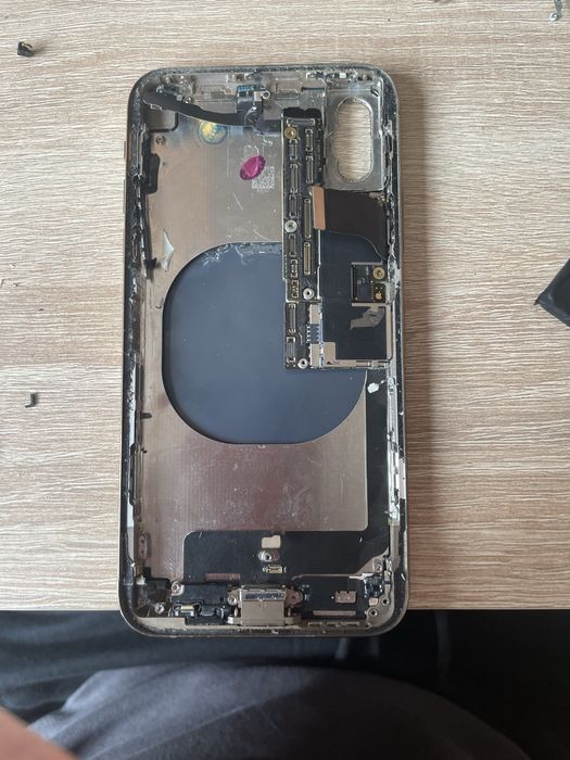 Cadru iphone XS alb