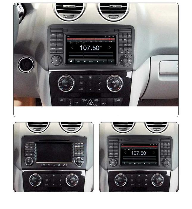 Navigatie Mercedes ML GL W164 din 2005 - 2012 4GB RAM CARPLAY GARANTIE
